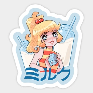 Milk (blue) Sticker